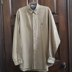 Ralph Lauren Men Button Up Long Sleeve Shirt L